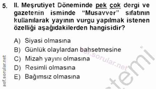 Soru 5
