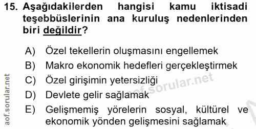 Soru 15