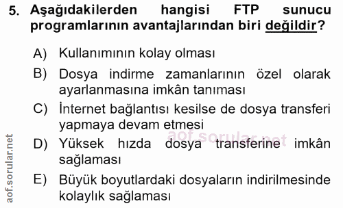 Soru 5