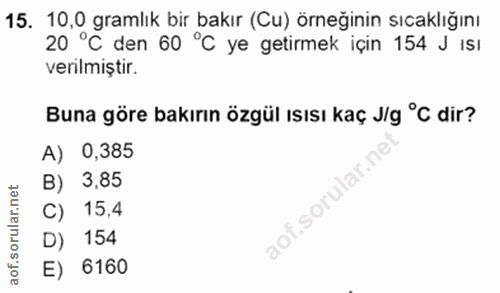 Soru 15