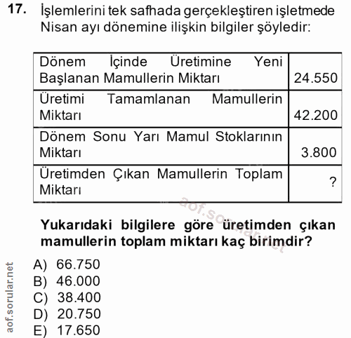 Soru 17