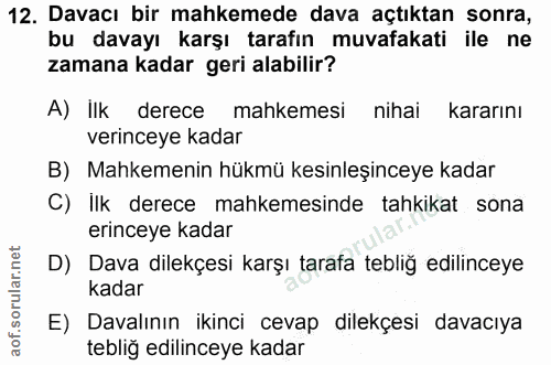Soru 12