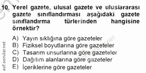 Soru 10