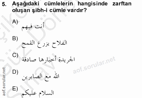 Soru 5