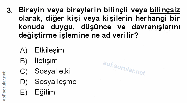 Soru 3