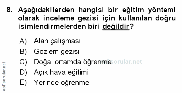 Soru 8