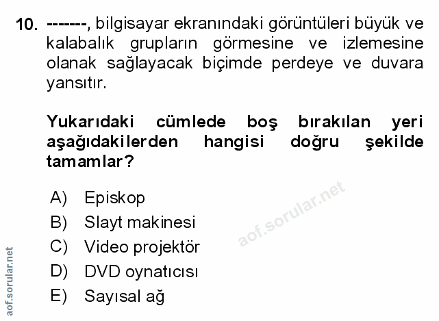 Soru 10