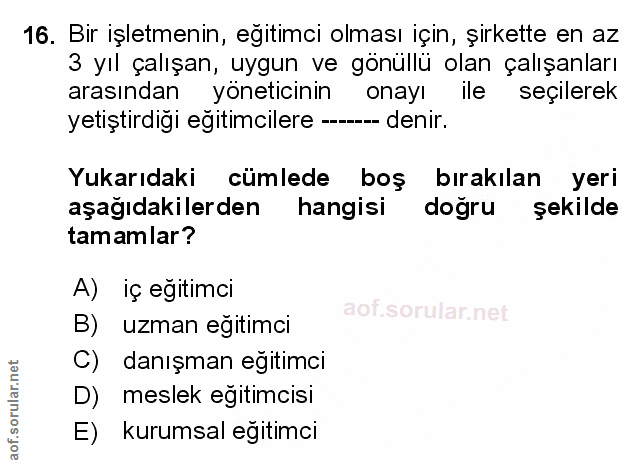 Soru 16