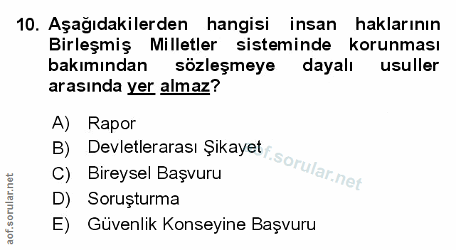 Soru 10