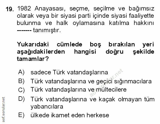 Soru 19