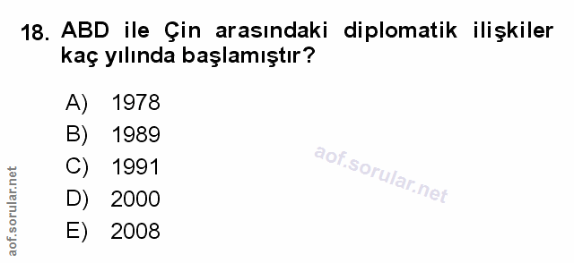 Soru 18