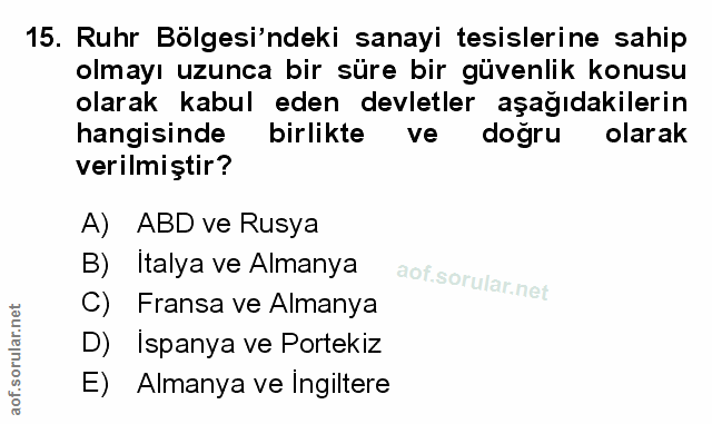 Soru 15
