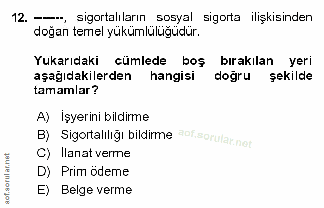 Soru 12