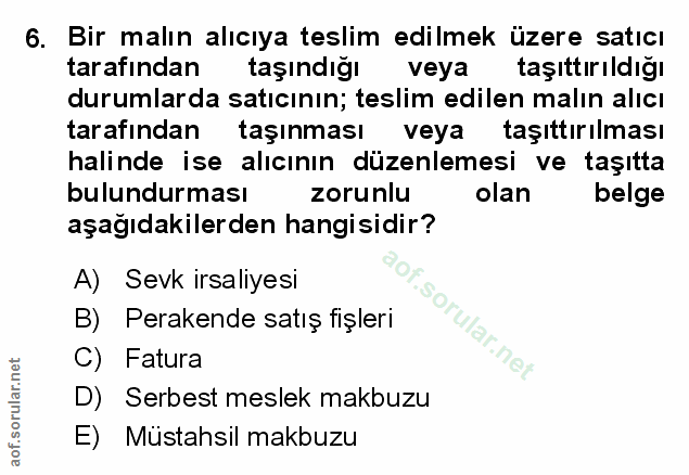 Soru 6