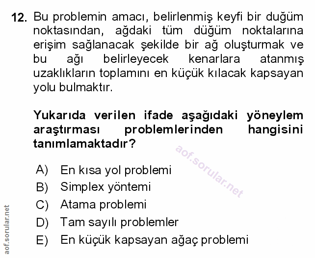 Soru 12