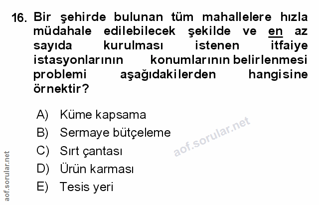 Soru 16