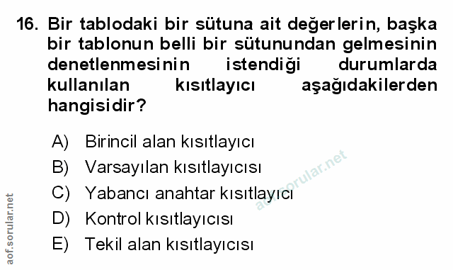 Soru 16