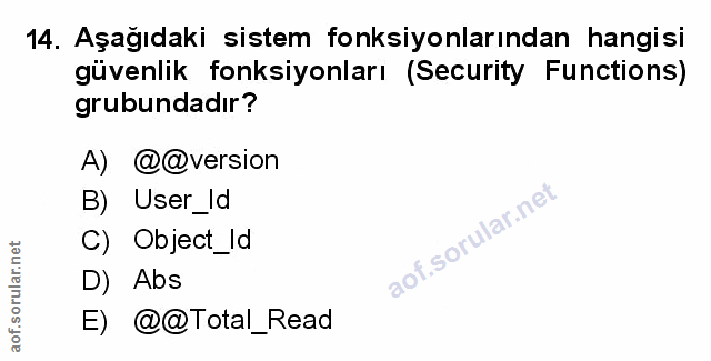 Soru 14