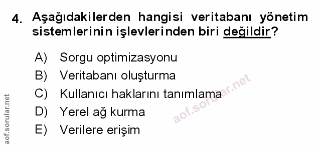 Soru 4