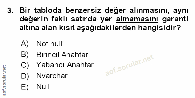 Soru 3
