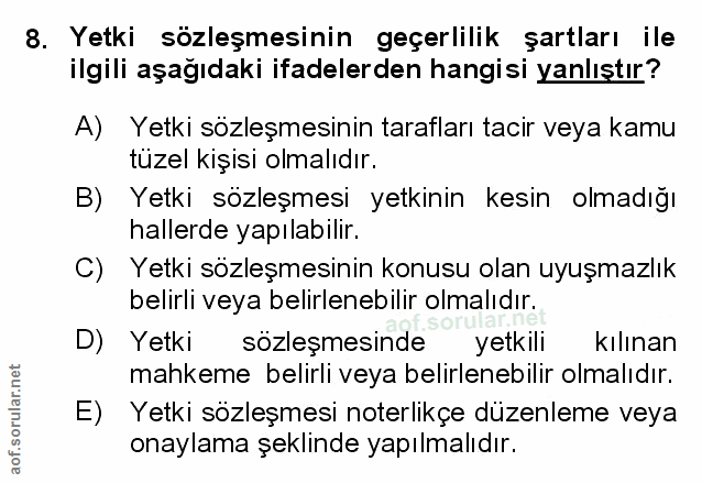 Soru 8