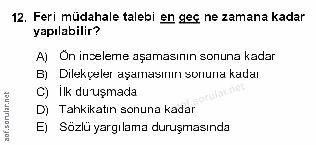 Soru 12