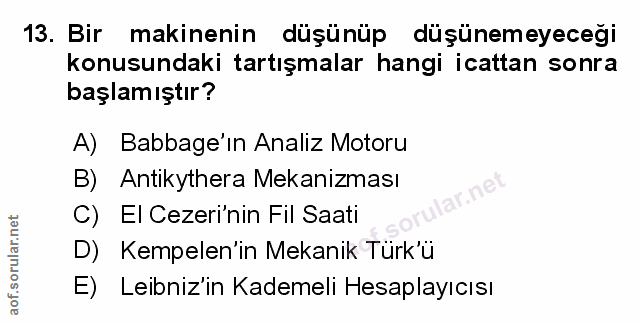 Soru 13