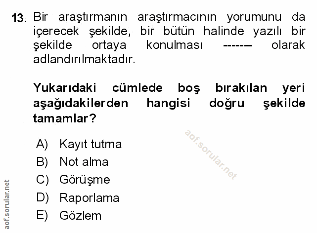 Soru 13