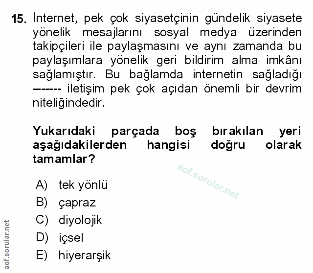 Soru 15