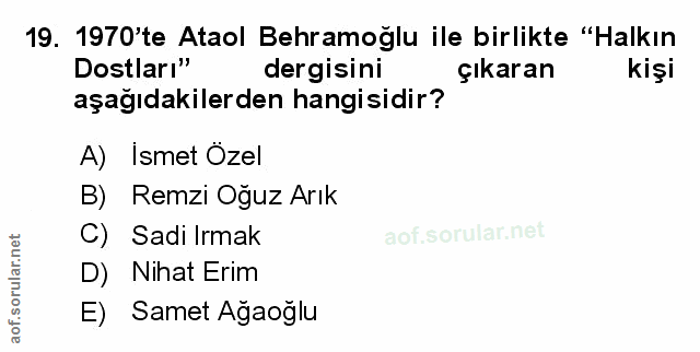 Soru 19