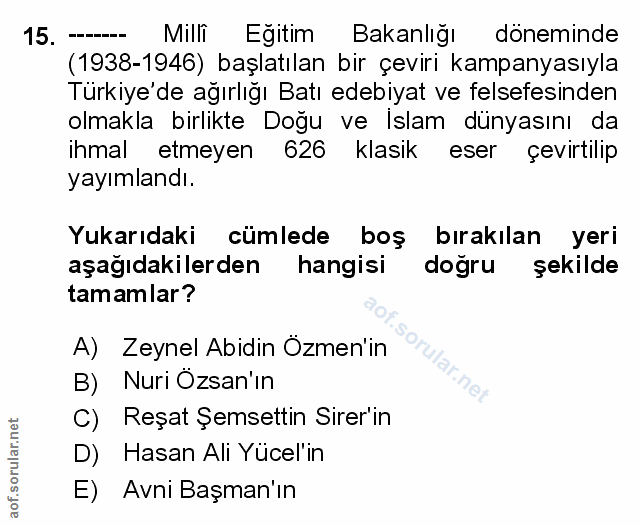 Soru 15