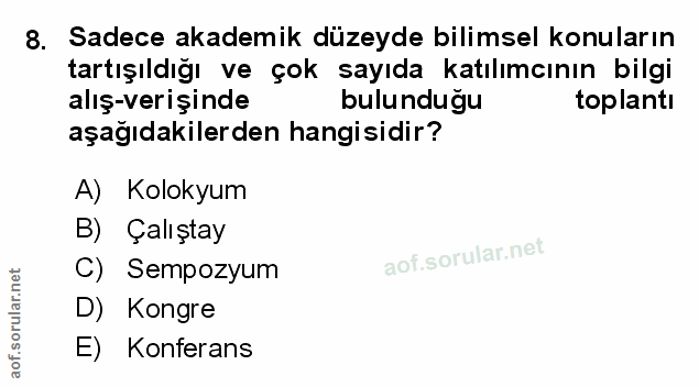 Soru 8