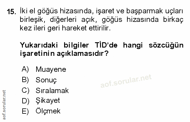 Soru 15