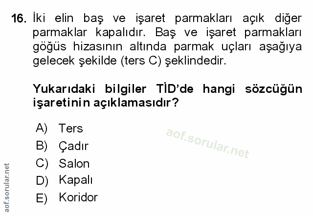 Soru 16