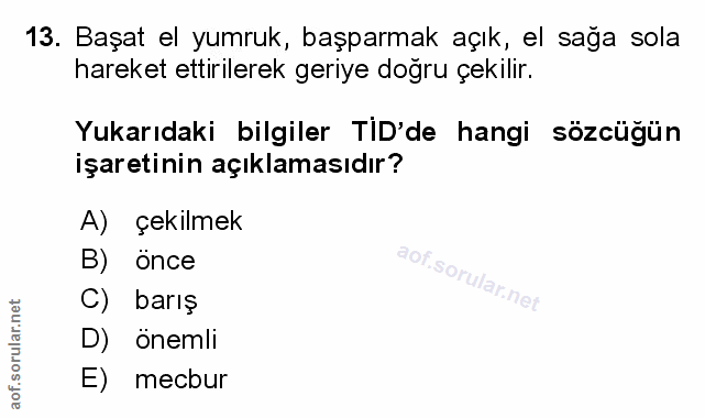 Soru 13