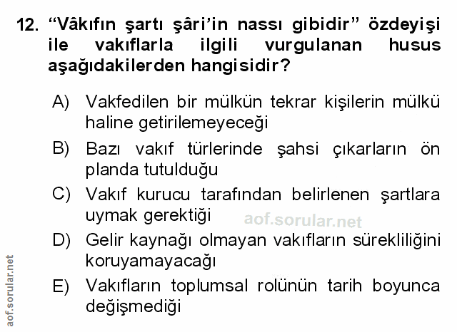 Soru 12