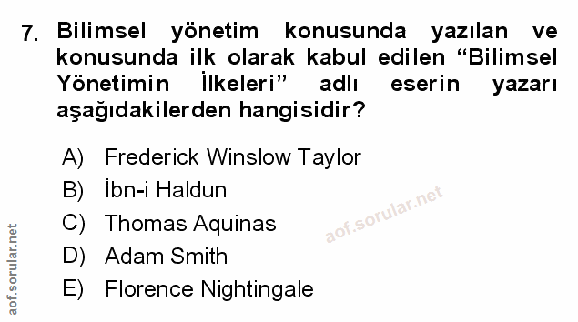 Soru 7