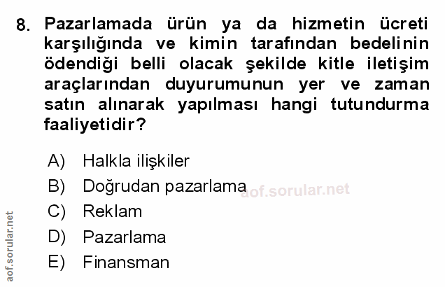Soru 8