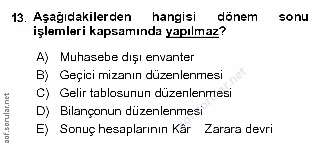 Soru 13