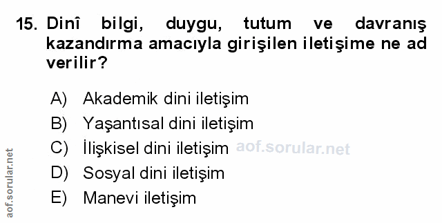 Soru 15