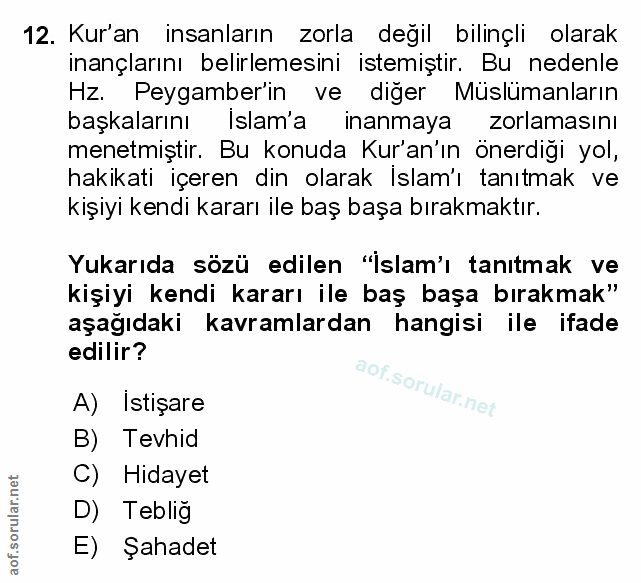 Soru 12