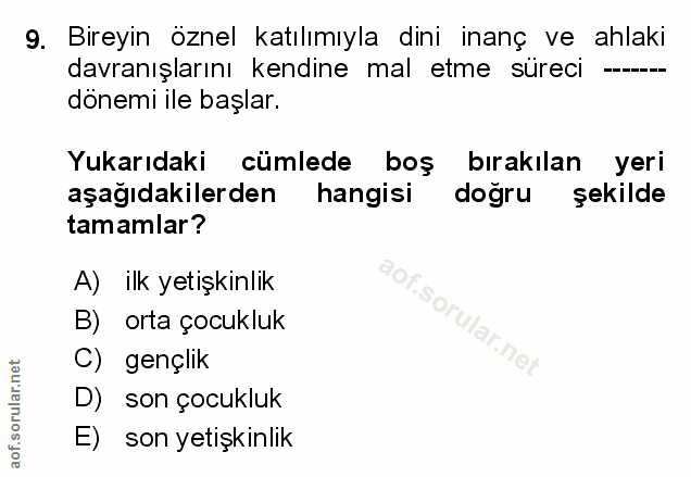 Soru 9