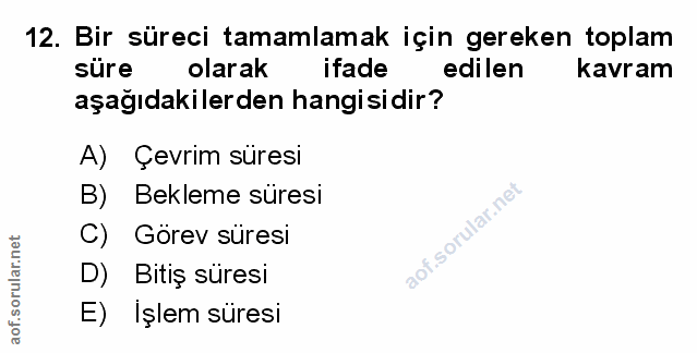 Soru 12