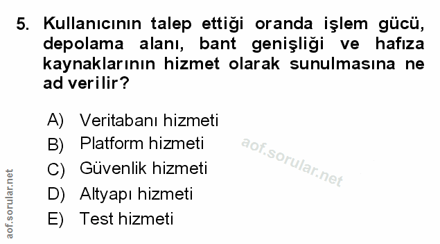 Soru 5
