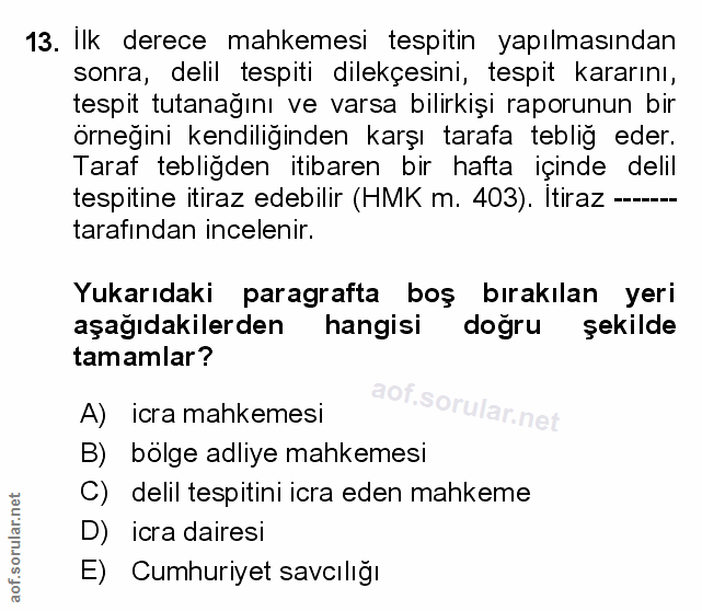 Soru 13