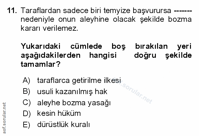 Soru 11