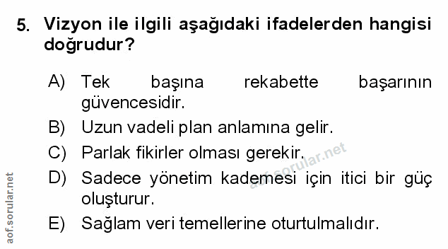 Soru 5