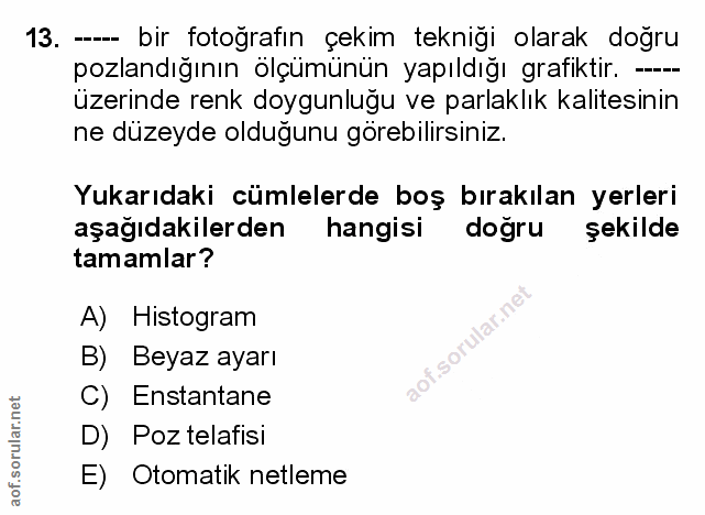 Soru 13