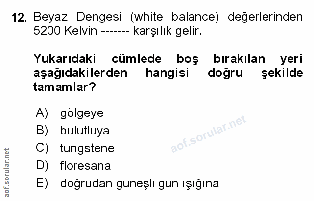 Soru 12
