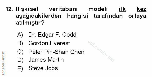 Soru 12